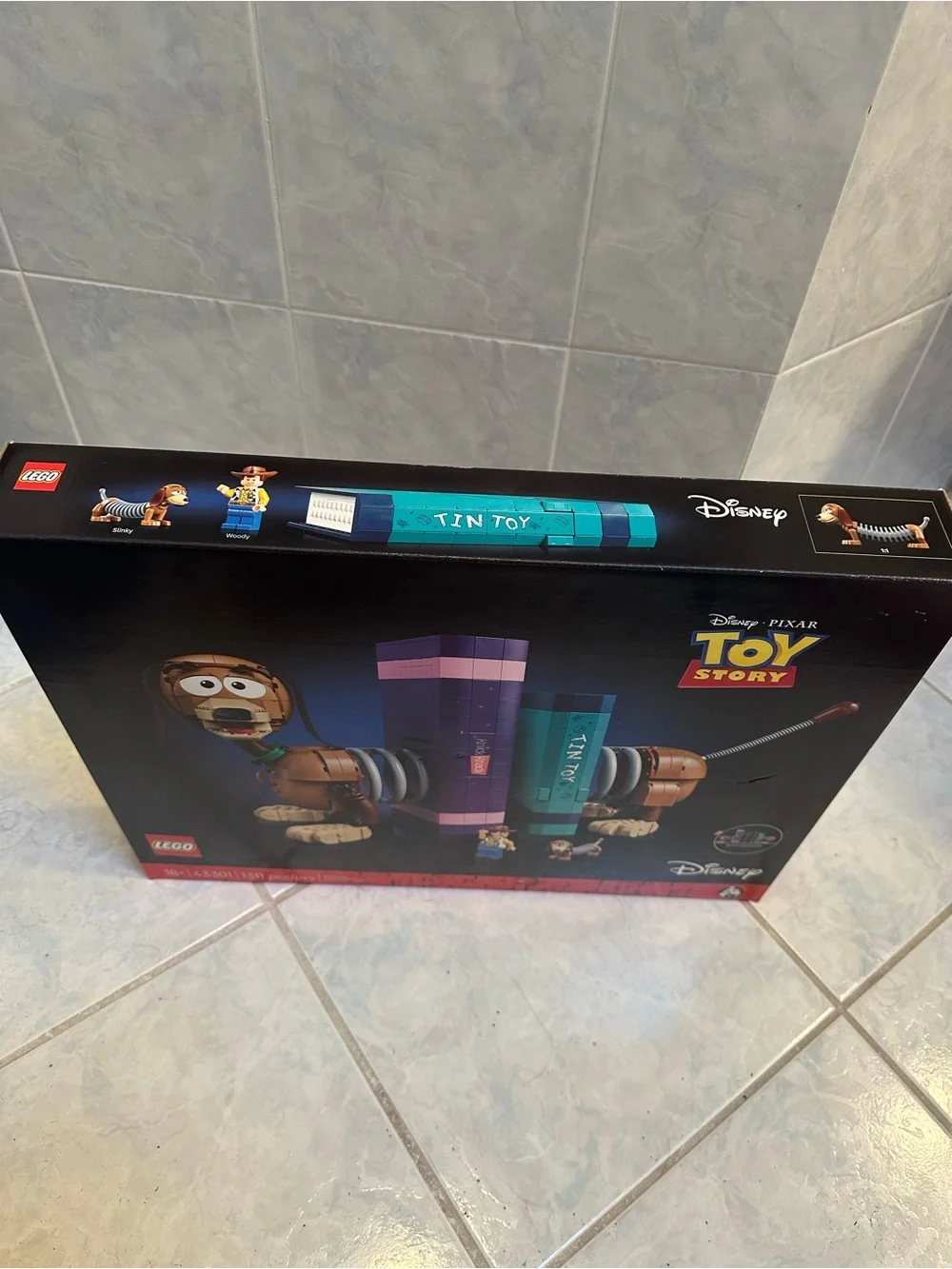 Sealed Lego Disney Pixar Toy Story Slinky Dog Bookends Set 43301
